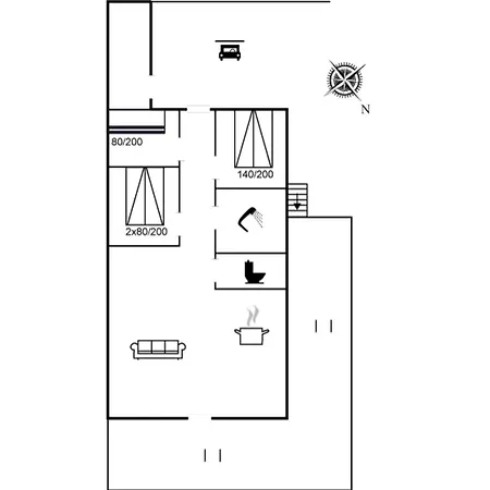 بيت للعطل Voitto - 150m From The Sea By Interhome إلينغه